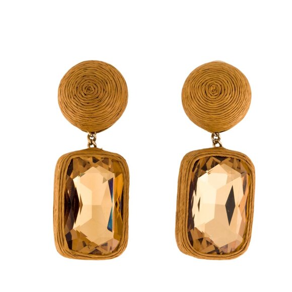 Rebecca de Ravenel Jewelry - Rebecca de Ravenel | Jewel Drop Post Earrings| Citrine | NWOT